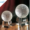 Crystal Golf Ball Souvenirs For Sport Awards