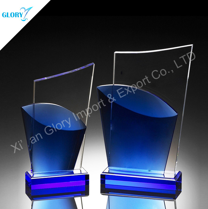 Customized Crystal Award Plaque Trophies