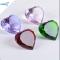 Colorful Heart Shaped Crystal Diamond Paperweight