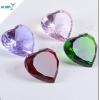 Colorful Heart Shaped Crystal Diamond Paperweight