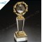 Fancy Metal Crystal Trophy Globe for Souvenir