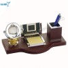 Wholesale Crystal Globe Personalized Business Gifts with Pen Holder