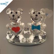 Love Gift Crystal Bear for Wedding