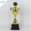 New Golden Big Plastic Trophy Cup for Sport