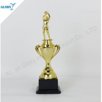 Custom Plastic Basketball Trophy for Dunk Souvenir