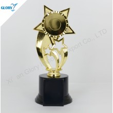 Do not miss the colorful plastic trophies!