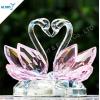 Wholesale Pink Crystal Swan Wedding Gifts for Souvenir