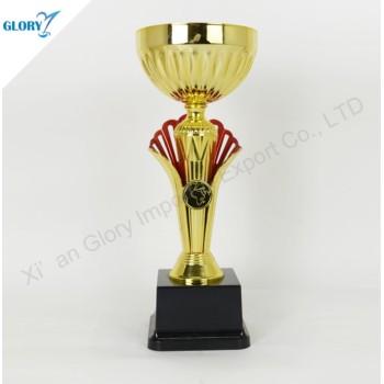 New Design Plastic Golden Cup Trophy