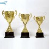 Quality Golden Cup Trophies with Black Base