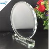 Wholesale Blank Round Crystal Trophy Plates