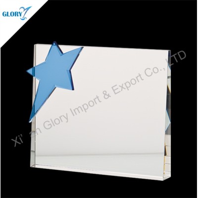 Quality Blue Crystal Star Trophies for Wholesale