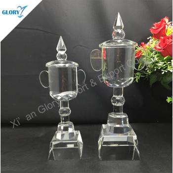 Elegant Beautiful Crystal Trophy Cup for Award Show