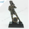 Wholesale Resin Woman Football Trophy for Souvenir