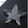 Quality Clear Paperweight K9 Glass Crystal Star for Souvenir
