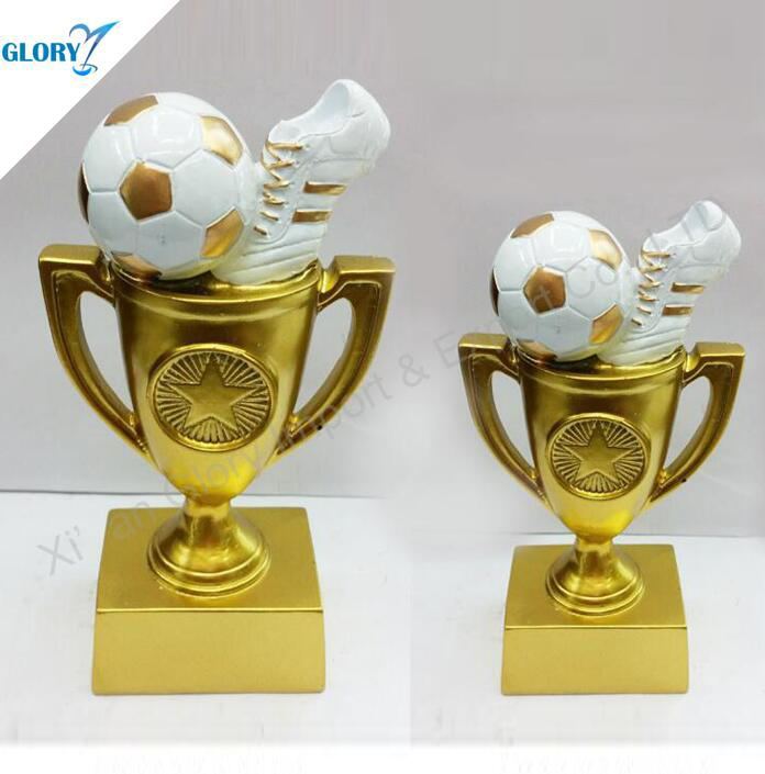 Fantasy personalised youth football trophies