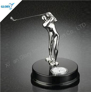 Custom Gold Plated Statue Trophies Personalized Awards