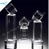 Custom Engraved K9 Crystal Trophy Designs for Souvenir
