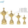 Sport Gold Large Metal Soccer Football Trophy Cup