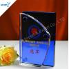 New Fashion Blank Blue Color Crystal Trophy for Award Show