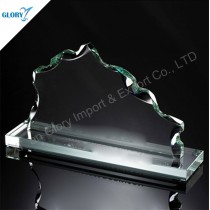 Custom Engraved Awards Art Glass Trophies for Souvenir