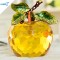 Crystal Glass Wedding Gifts Color Apple Crystal for Souvenir