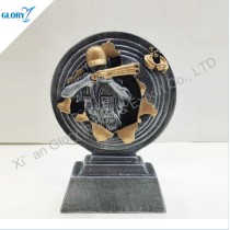 New High Quality Resin Shooting Sniper Trophy for Souvenir