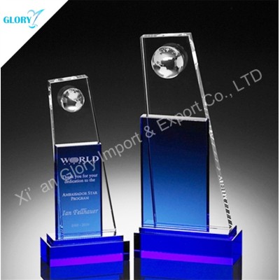 Custom Globe Blank Awards Plaques and Trophies for Activity