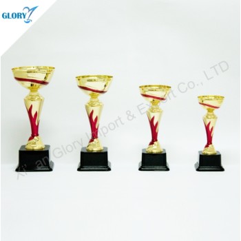 Red Flame Plastic Awards Trophies for Souvenir