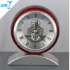 Wholesale Quality Metal Wood Desktop Clock for Souvenir