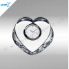Personalized Glass Crystal Heart Clock Wedding Favor Gifts
