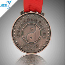 Wholesale Blank Metal Tai Chi Sport Medals Made in China