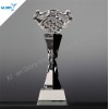 Handshake Trophy Crystal Hand Award for Corporate Souvenir