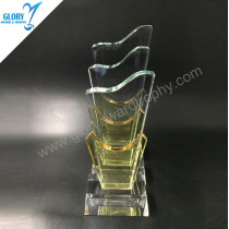 New Wholesale crystal and glass trophy Award 2018