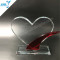 2018 Heart shape red crystal plaque trophy Award