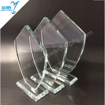 Chinese Supplier wholesale glass trophy Awards 2018