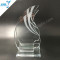 Wholesale New Clear glass flame glass awards trophies 2018