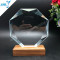 Classic Octagonal Glass Trophy China Factory Custom Wholesale