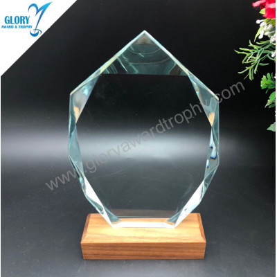 Hot sale glass trophy custom wholesale in China  factory
