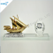Wholesale Elegant Metal Boat Decoration for Desktop gift