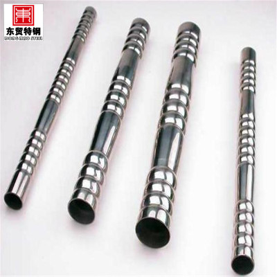 AISI 304 Welded stainless steel embossed pipe