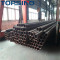 black painted erw carbon round steel pipe