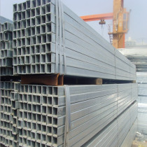 cold rolled zinc coated rectangular steel pipe