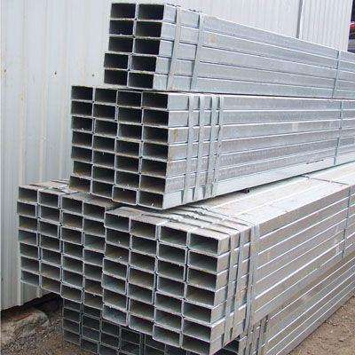 Building materials galvanized rectangular steel pipe