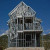 China designed frame light gauge steel house villa