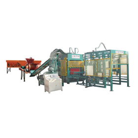 Automatic hollow block forming machine