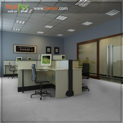 Colorful Marble vinyl tile flooring for office
