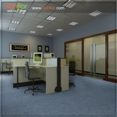 Colorful Good quality vinyl tile flooring for office