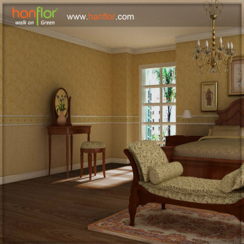 durable vinyl flooring for warm and sweet  bedroom