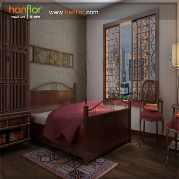 Hanflor vinyl flooring sound absorption for bedroom