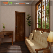 durable vinyl flooring plank for warm and sweet bedroom